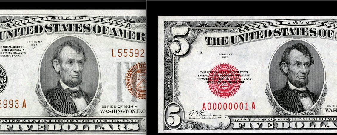 Federal Reserve Notes vs. United States Notes